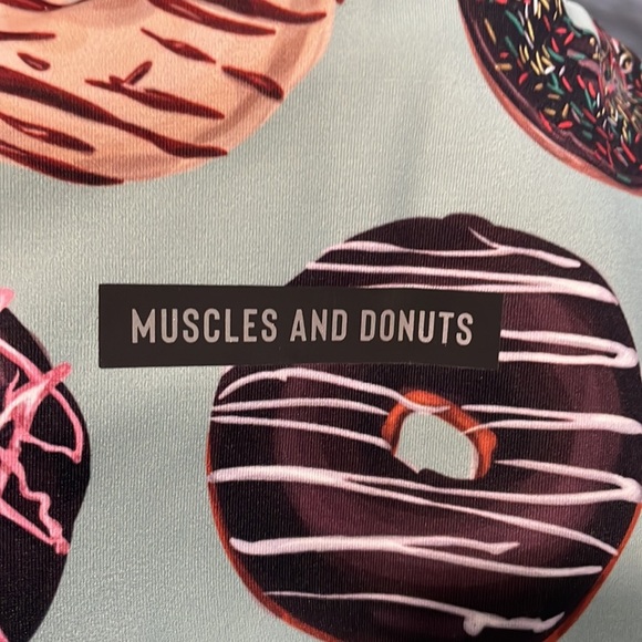 Muscles & Donuts Bike Shorts - Picture 7 of 8